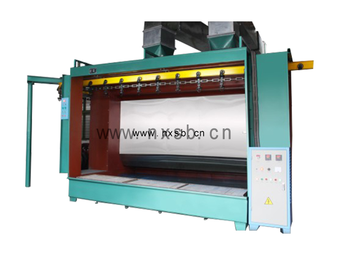 閥門(mén)懸掛噴漆噴塑烘道流水線，重型工件懸掛噴漆噴塑流水線